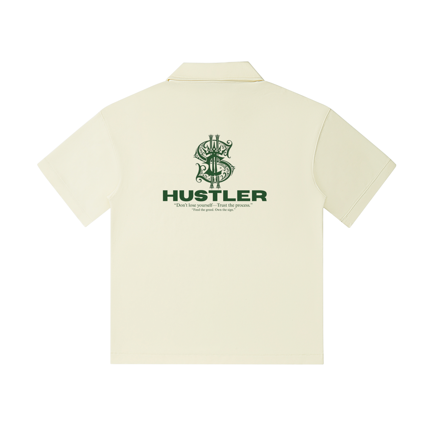 Drop Shoulder Short-Sleeve Polo
