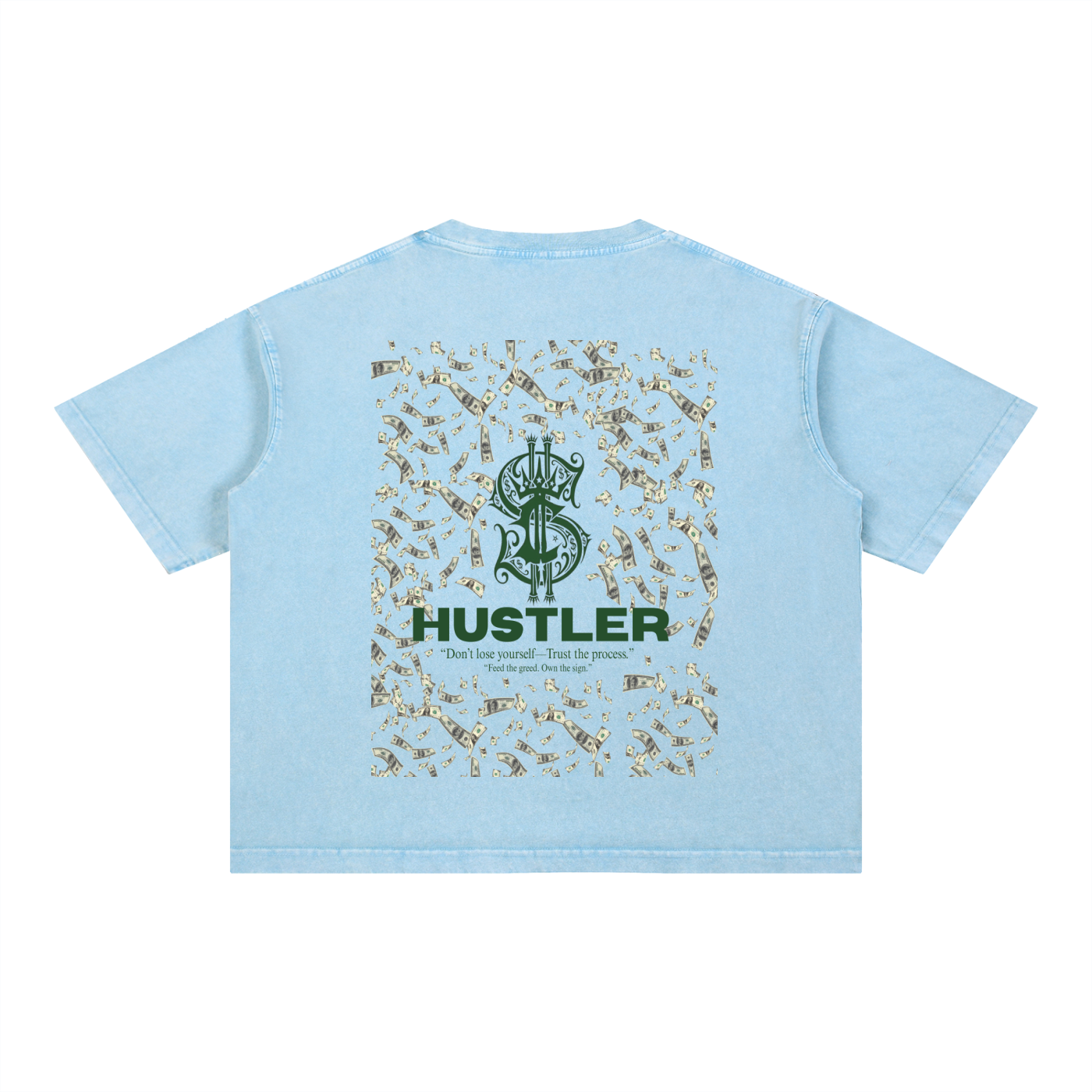 Mineral Wash Boxy Cotton T-Shirt