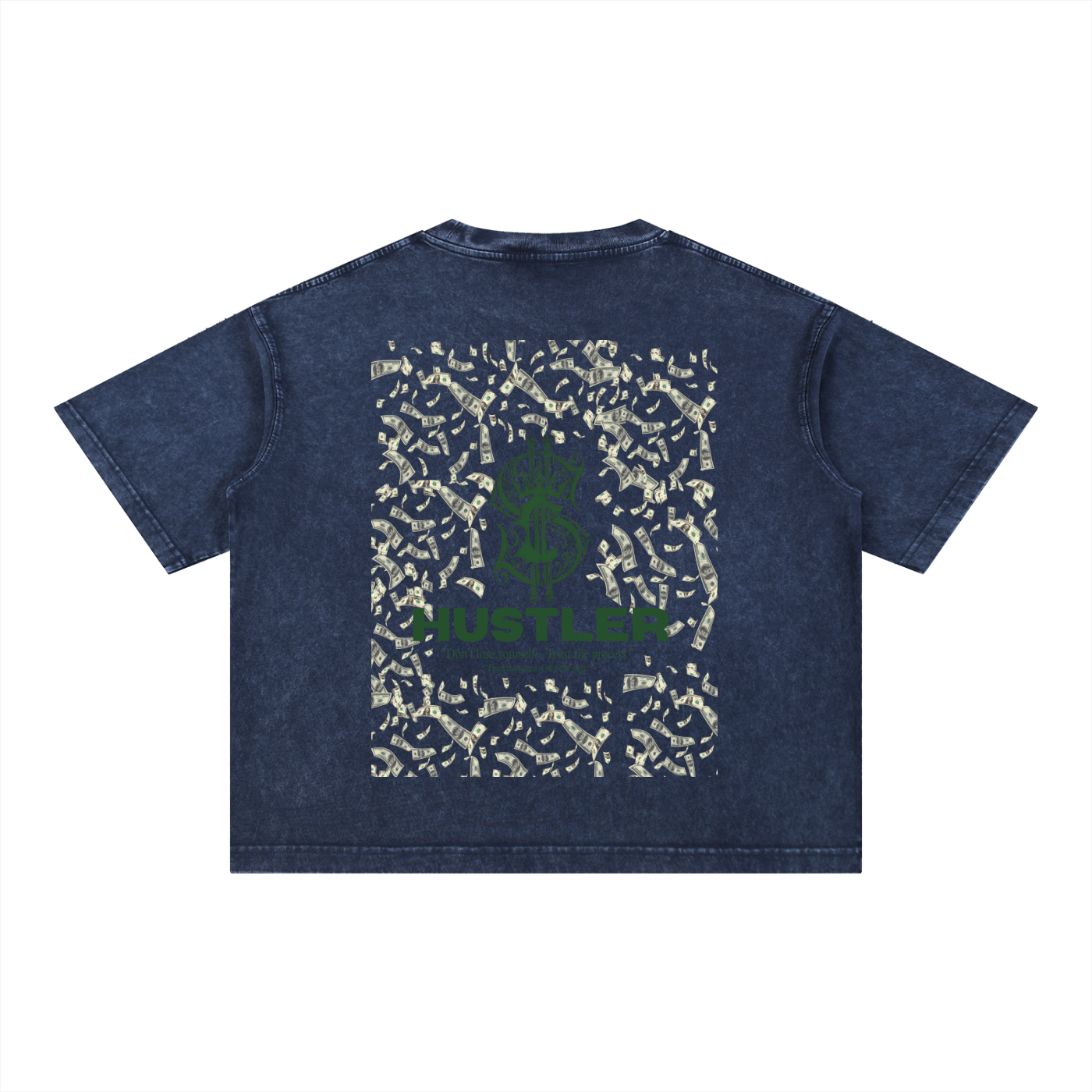 Mineral Wash Boxy Cotton T-Shirt