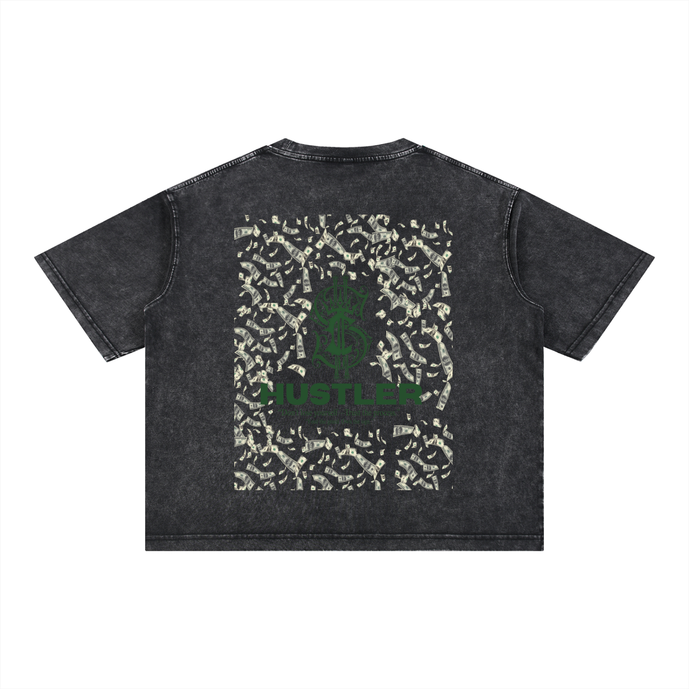 Mineral Wash Boxy Cotton T-Shirt