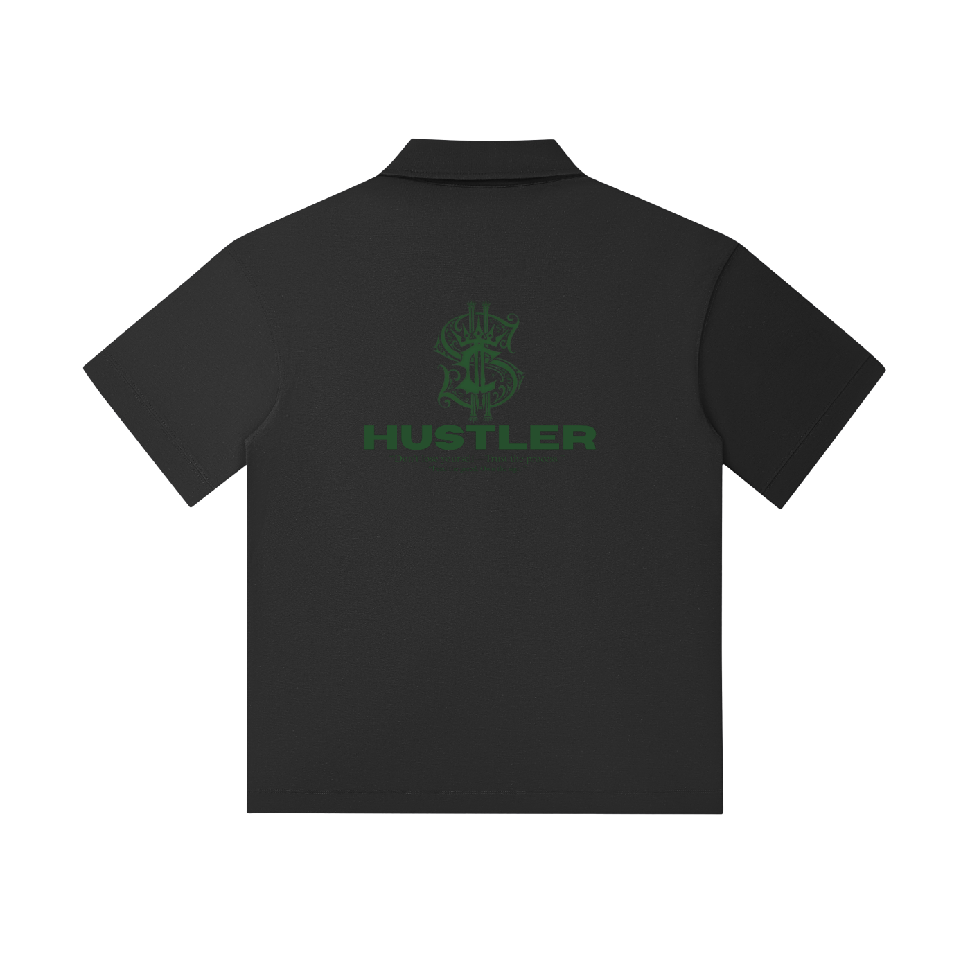 Drop Shoulder Short-Sleeve Polo
