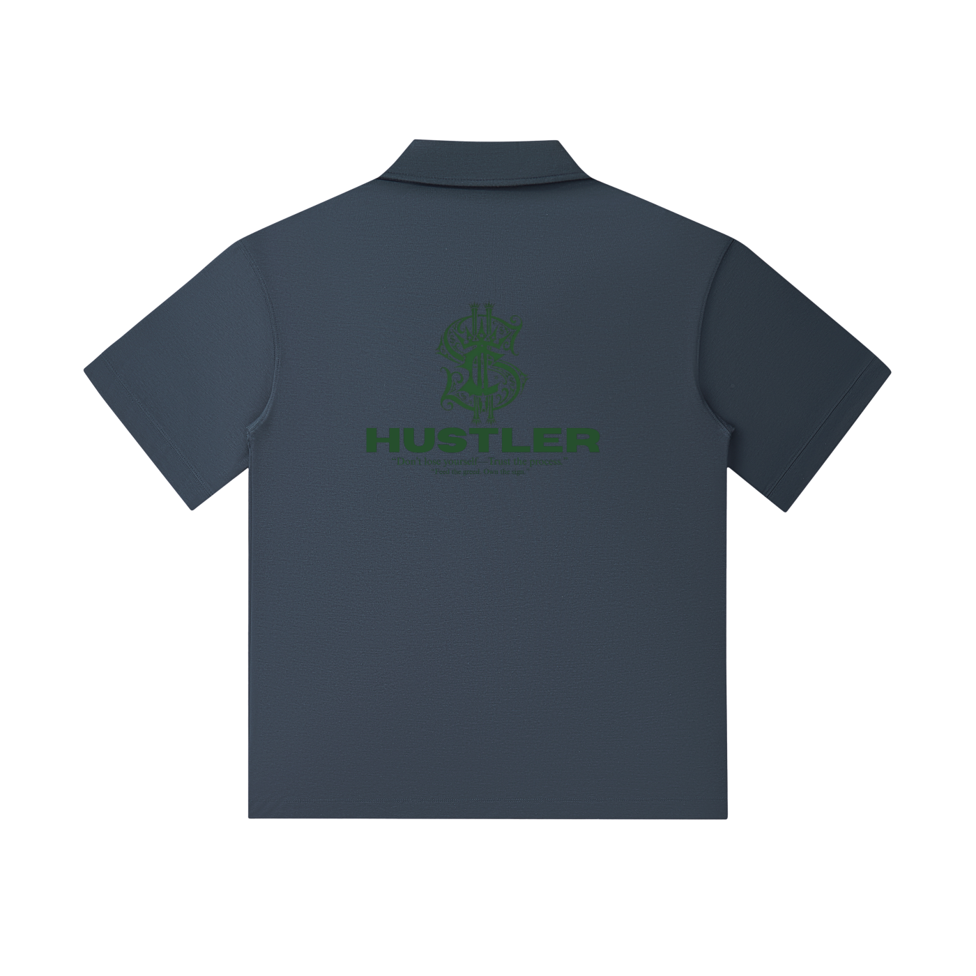 Drop Shoulder Short-Sleeve Polo